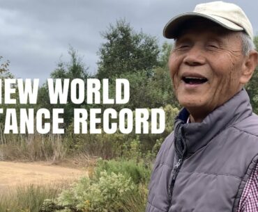 DISC GOLFER SETS NEW WORLD DISTANCE RECORD FOR 100+ YEAR OLDS