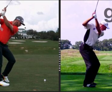 Matt Wolff & Jim Furyk Swing Comparison | Backswing & Transition Sequence