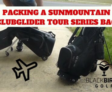 Packing a Sun Mountain Clubglider Tour Series travel Bag Part 2