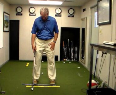 Grip the Club by How Your Hands Hang at Your Side