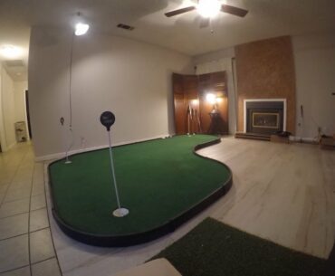Building an Indoor Putting Green