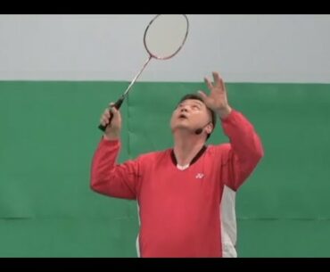 Badminton For Beginners 26 Forehand Deceptive Straight Slice Drop