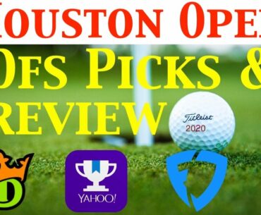 Houston Open PGA DFS DraftKings Fantasy Picks & Preview 2020 - Putting Green