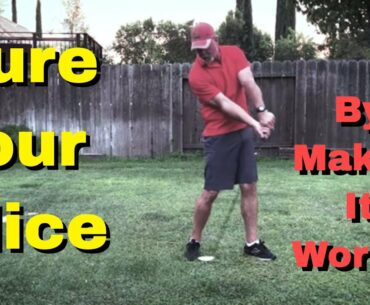Total Moron Explains How To Cure A Slice by MAKING IT WORSE!