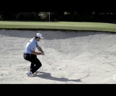 How Jon Rahm Hits a 4-IRON Out of a Bunker | TaylorMade Golf