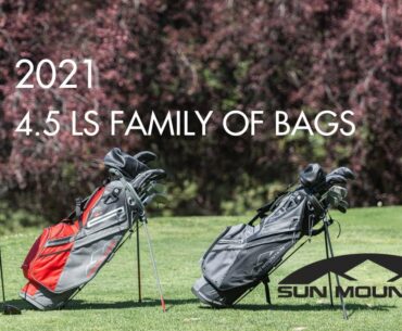 SUN MOUNTAIN SPORTS 4.5 LS LIGHTWEIGHT GOLF BAG