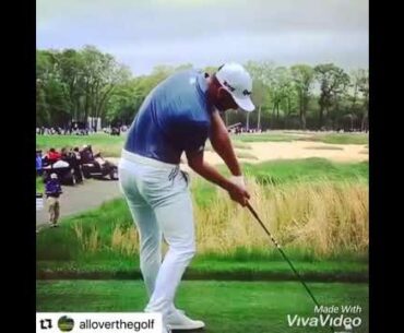Dustin Johnson slow motion golf swing #Bestgolfswings #alloverthegolf