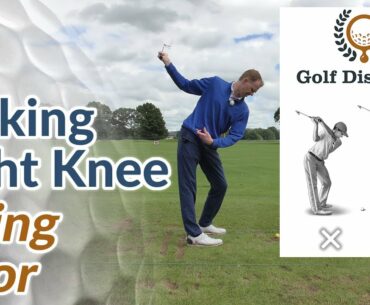 Right Knee Lock - How to Keep the Flex in your Right Knee