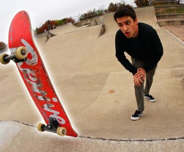SKATEBOARD MAGIC TRICK!