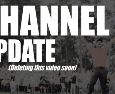 Channel Update (deleting this video soon)