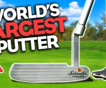 Playing Golf With WORLD'S BIGGEST PUTTER | FT. @Experior Golf & Eric Schneiter