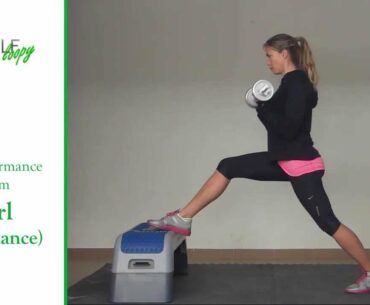 Curl (Split Stance)