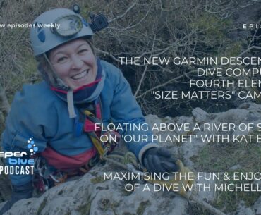Floating Above A River of Sharks on "Our Planet" with Kat Brown - DeeperBlue Podcast Ep19