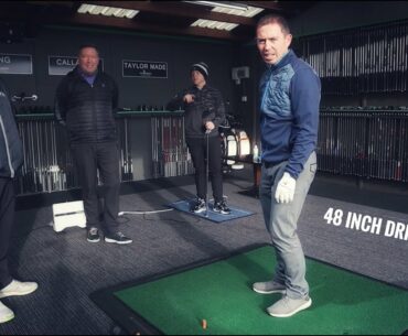 48 Inch 'Bryson Dechambeau' driver test. Long Drive? Cobra Golf