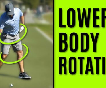 GOLF: Lower Body Rotation