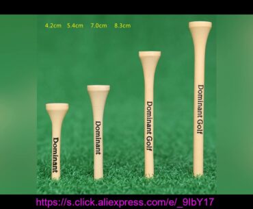 30Pcs/Pack Wooden Golf Tee Tees Replacement Driving Range Hitting Trainer Club Accessories Golf Hol