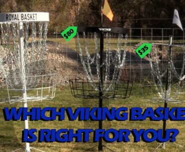 Comparison of Viking Discs' Portable Baskets