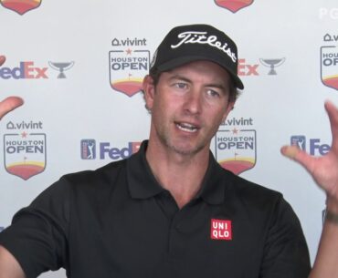 Adam Scott Wednesday Press Conference 2020 Vivint Houston Open