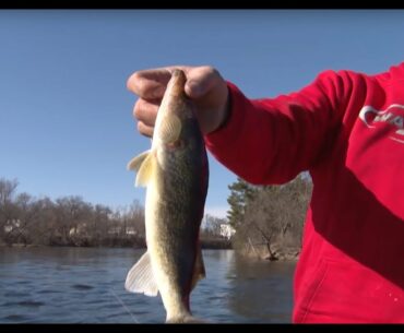 Jigging Walleyes, Wisconsin River
