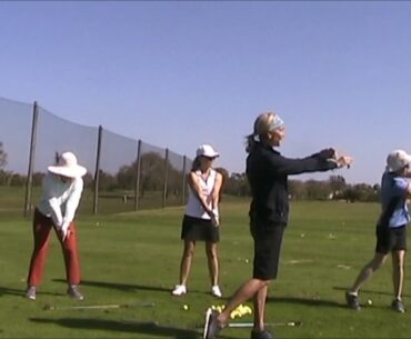 Golf Drill Blending the Arm Swing with The Pivot