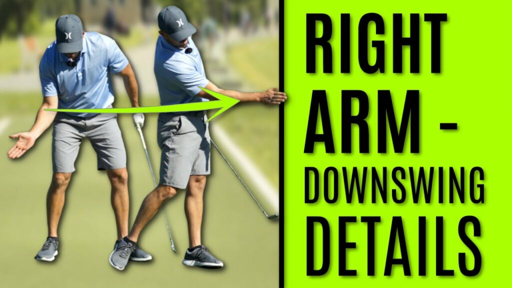 GOLF Right Arm Downswing Details FOGOLF