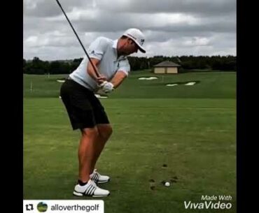Sam Burns slow motion golf swing motivation #bestgolfswings #alloverthegolf