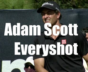 Adam Scott Everyshot 1st Round from Houston Open 2020