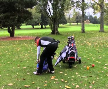 9 Hole Match Play Competition Part 2 Flower vs Wheeler ( Wheeler Steels My Balls )