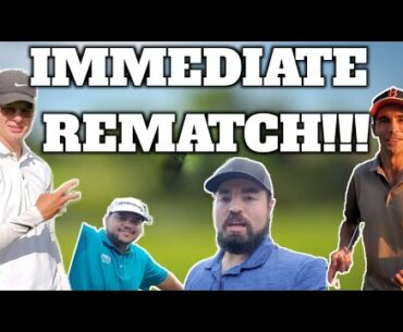 We DEMANDED a Match  Play Rematch After Getting Whooped | Golf Vlog 2020