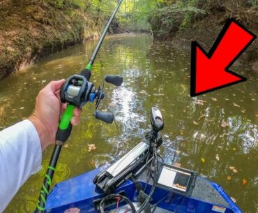 Fishing Rivers & Creeks for NEW PB BASS!!!