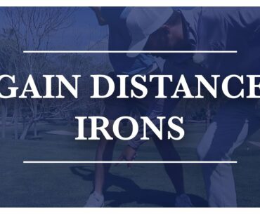 College Golfer Gaining Distance With Irons