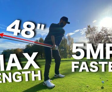 I make a 48 inch (MAX LENGTH) Driver like Bryson DeChambeau’s | 350+ YARDS?