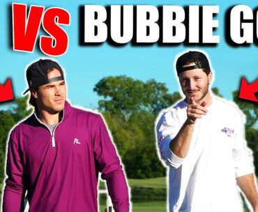 Epic 9 hole match against Bubbie Golf | CRAZY finish | Micah Morris