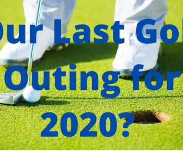 Last Outing Of The 2020 Golf Season With The Odyssey 330  Mallet Putter