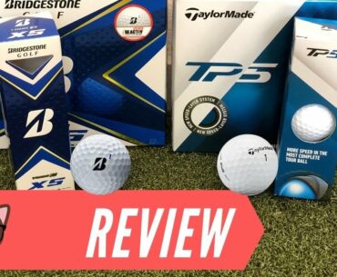 Taylormade TP5 vs Bridgestone Tour BXS // Testing New Golf Balls
