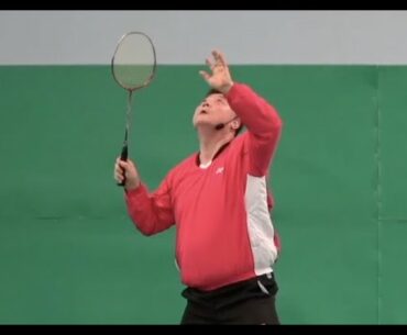 Badminton For Beginners 27 Forehand Deceptive Revers Straight Slice Drop