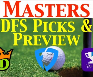 Masters PGA DFS DraftKings Fantasy Picks & Preview 2020 - Putting Green