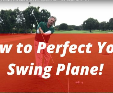 Perfect Your Swing Plane with this Simple and Easy to use Drill Station | Golf Tips | Jess Frank PGA