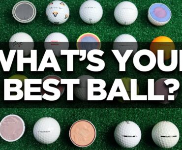 WHICH IS THE BEST GOLF BALL FOR YOU?