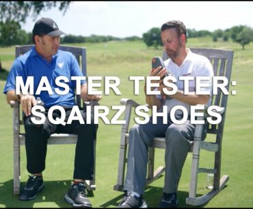 Master Tester: Sqairz, with Sir Nick Faldo