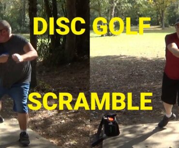 Disc Golf Scramble at McDade Park - F9