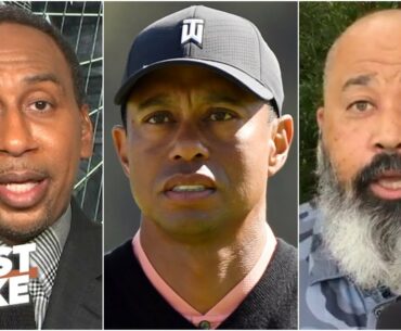 First Take | Michael Collins joins Stephen A. discuss: Does Tiger Woods need 18 Majors to be GOAT?