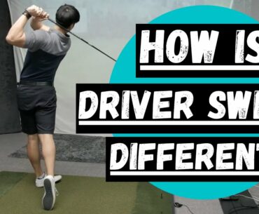 DIFFERENCES WITH DRIVER SWING