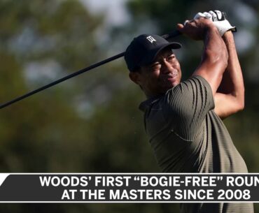 Tiger Woods Among The Leaders After Strong First Round Of 2020 Masters