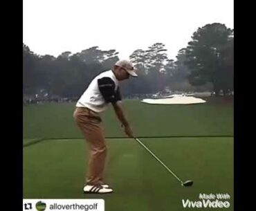 Sergio Garcia amazing shallowing golf swing #Bestgolfswings #alloverthegolf