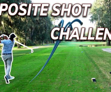 Golf's Opposite Shot Challenge - A Great Course Management Tip