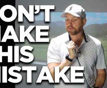 THE BIGGEST MISTAKE AMATEUR GOLFERS MAKE