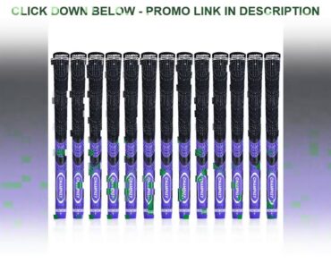 Get This!! 13Pcs/set Golf Clubs Rubber Grip Standard Midsize Grips 600 Round Anti-Slip 9 Colors