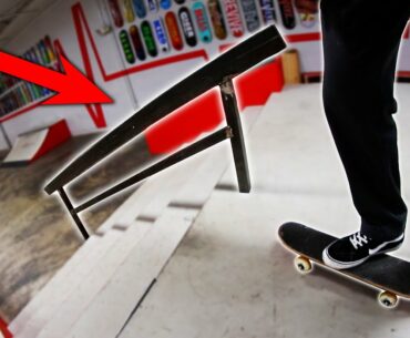 MINI SKATEBOARD AT THE SKATEPARK!