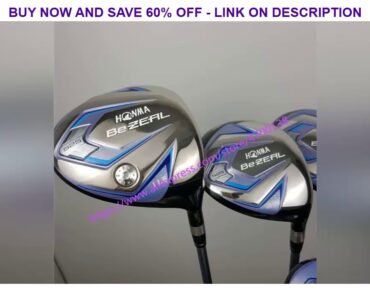 Vrouwen golf clubs HONMA BEZEAL 525 Golf driver Fairway Wood Hybriden Graphite Golf Club L Buigen G